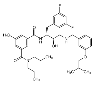 N1-{(1S,2R)-1-(3,5-difluorobenzyl)-2-hydroxy-3-[(3-isobutoxybenzyl)amino]propyl}-5-methyl-N3,N3-dipropylisophthalamide CAS:388064-05-9 manufacturer & supplier