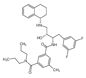 N1-{(1S,2R)-1-(3,5-difluorobenzyl)-2-hydroxy-3-[(1S)-1,2,3,4-tetrahydro-1-naphthalenylamino]propyl}-5-methyl-N3,N3-dipropylisophthalamide CAS:388064-46-8 manufacturer & supplier