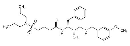 4-(N,N-dipropylsulfamoyl)-N-((2S,3R)-3-hydroxy-4-((3-methoxybenzyl)amino)-1-phenylbutan-2-yl)butanamide CAS:388064-89-9 manufacturer & supplier