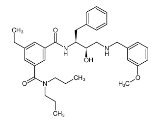 N1-{(1S,2R)-1-benzyl-2-hydroxy-3-[(3-methoxybenzyl)amino]propyl}-5-ethyl-N3,N3-dipropylisophthalamide CAS:388064-96-8 manufacturer & supplier