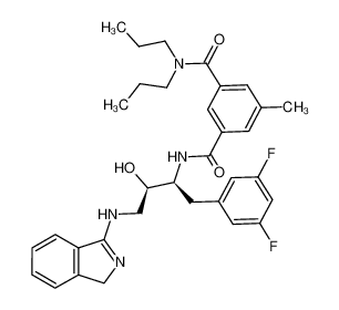 N1-[(1S,2R)-1-(3,5-difluorobenzyl)-2-hydroxy-3-(1H-isoindol-3-ylamino)propyl]-5-methyl-N3,N3-dipropylisophthalamide CAS:388065-15-4 manufacturer & supplier