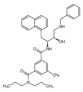 N1-((2S,3R)-4-(benzylamino)-3-hydroxy-1-(naphthalen-1-yl)butan-2-yl)-5-methyl-N3,N3-dipropylisophthalamide CAS:388067-80-9 manufacturer & supplier