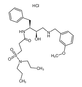 N-{(1S,2R)-1-benzyl-2-hydroxy-3-[(3-methoxybenzyl)amino]propyl}-3-[(dipropylamino)sulfonyl]propanamide hydrochloride CAS:388071-53-2 manufacturer & supplier