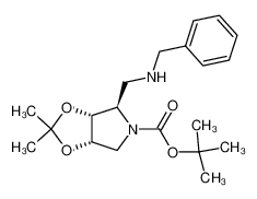 tert-butyl (3aR,4R,6aS)-4-[(benzylamino)methyl]tetrahydro-2,2-dimethyl-5H-[1,3]dioxolo[4,5-c]pyrrole-5-carboxylate CAS:388076-84-4 manufacturer & supplier