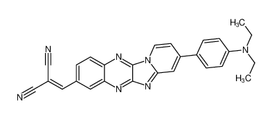 2-((3-(4-(diethylamino)phenyl)pyrido[1',2':1,2]imidazo[4,5-b]quinoxalin-8-yl)methylene)malononitrile CAS:388094-38-0 manufacturer & supplier