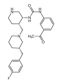 1-(3-acetyl-phenyl)-3-{(3R,4S)-4-[(S)-3-(4-fluoro-benzyl)-piperidin-1-ylmethyl]-piperidin-3-yl}-urea CAS:388105-61-1 manufacturer & supplier