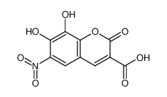 7,8-Dihydroxy-6-nitro-2-oxo-2H-chromene-3-carboxylic acid CAS:388118-89-6 manufacturer & supplier