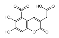 (6,7-Dihydroxy-5-nitro-2-oxo-2H-chromen-3-yl)-acetic acid CAS:388118-98-7 manufacturer & supplier