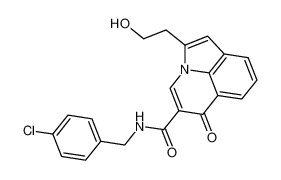 N-(4-chlorobenzyl)-2-(2-hydroxyethyl)-6-oxo-6H-pyrrolo[3,2,1-ij]quinoline-5-carboxamide CAS:388121-98-0 manufacturer & supplier