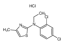 2-(N-ethyl-2,4-dichloroanilino)-4-methylthiazole hydrochloride CAS:388123-49-7 manufacturer & supplier