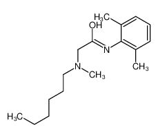 N-(2,6-dimethylphenyl)-2-[hexyl(methyl)amino]acetamide CAS:38838-29-8 manufacturer & supplier