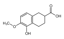 5-Hydroxy-6-methoxy-1,2,3,4-tetrahydro-naphthalene-2-carboxylic acid CAS:38840-90-3 manufacturer & supplier