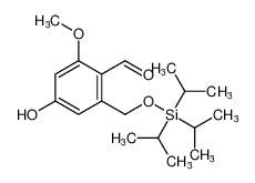 4-hydroxy-2-methoxy-6-(((triisopropylsilyl)oxy)methyl)benzaldehyde CAS:388570-74-9 manufacturer & supplier