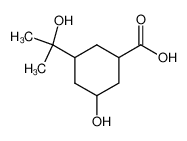 3-Hydroxy-5-(1-hydroxy-1-methyl-ethyl)-cyclohexanecarboxylic acid CAS:38859-14-2 manufacturer & supplier