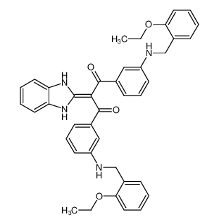 1,3-Propanedione,2-(1,3-dihydro-2H-benzimidazol-2-ylidene)-1,3-bis[3-[[(2-ethoxyphenyl)methyl]amino]phenyl]- CAS:388600-83-7 manufacturer & supplier