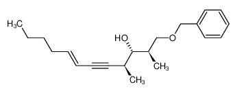 (2S,3R,4R,7E)-(-)-1-benzyloxy-2,4-dimethyl-7-dodecen-5-yn-3-ol CAS:388602-49-1 manufacturer & supplier