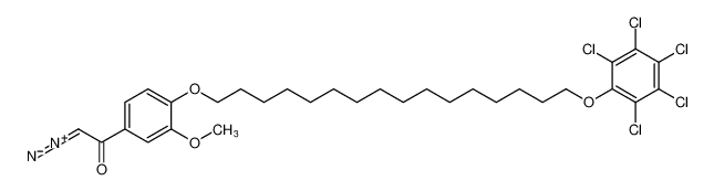 2-diazo-1-(3-methoxy-4-((16-(perchlorophenoxy)hexadecyl)oxy)phenyl)ethan-1-one CAS:388609-68-5 manufacturer & supplier