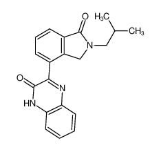 3-(2-isobutyl-1-oxoisoindolin-4-yl)quinoxalin-2(1H)-one CAS:388611-80-1 manufacturer & supplier