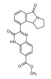 methyl 3-oxo-2-(5-oxo-2,3,5,9b-tetrahydro-1H-pyrrolo[2,1-a]isoindol-9-yl)-3,4-dihydroquinoxaline-6-carboxylate CAS:388612-96-2 manufacturer & supplier