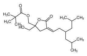 (Z)-(2-(hydroxymethyl)-4-(3-isobutyl-5-methylhexylidene)-5-oxotetrahydrofuran-2-yl)methyl pivalate CAS:388621-65-6 manufacturer & supplier