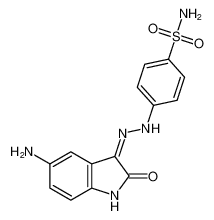 (Z)-4-(2-(5-amino-2-oxoindolin-3-ylidene)hydrazineyl)benzenesulfonamide CAS:388626-60-6 manufacturer & supplier