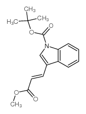 tert-butyl 3-(3-methoxy-3-oxoprop-1-enyl)indole-1-carboxylate CAS:388631-93-4 manufacturer & supplier