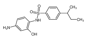 N-(4-amino-2-hydroxyphenyl)-4-(sec-butyl)benzenesulfonamide CAS:38880-70-5 manufacturer & supplier