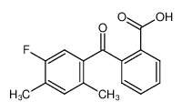 2-(5-fluoro-2,4-dimethyl-benzoyl)-benzoic acid CAS:389-34-4 manufacturer & supplier