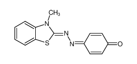 4-(3-methylbenzothiazolin-2-ylidenehydrazono)-2,5-cyclohexadien-1-one CAS:38901-87-0 manufacturer & supplier