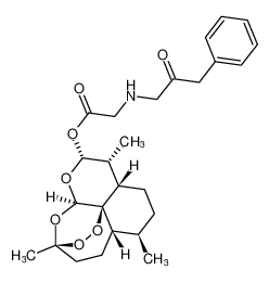 (3R,5aS,6R,8aS,9R,10R,12R,12aR)-3,6,9-trimethyldecahydro-12H-3,12-epoxy[1,2]dioxepino[4,3-i]isochromen-10-yl (2-oxo-3-phenylpropyl)glycinate CAS:389067-63-4 manufacturer & supplier