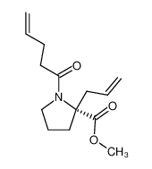 (R)-2-Allyl-1-pent-4-enoyl-pyrrolidine-2-carboxylic acid methyl ester CAS:389087-08-5 manufacturer & supplier