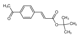 (E)-tert-butyl 3-(4-acetylphenyl)prop-2-enoate CAS:389091-50-3 manufacturer & supplier