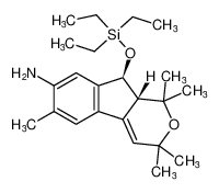 (9S,9aR)-1,1,3,3,6-pentamethyl-9-((triethylsilyl)oxy)-1,3,9,9a-tetrahydroindeno[2,1-c]pyran-7-amine CAS:389091-65-0 manufacturer & supplier