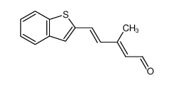 (2E,4E)-5-Benzo[b]thiophen-2-yl-3-methyl-penta-2,4-dienal CAS:389122-57-0 manufacturer & supplier