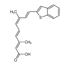 (2E,4E,6Z,8E)-9-(benzo[b]thiophen-2-yl)-3,7-dimethylnona-2,4,6,8-tetraenoic acid CAS:389122-82-1 manufacturer & supplier