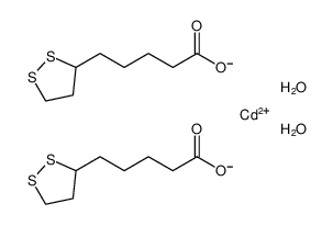 cadmium(II) 5-(1,2-dithiolan-3-yl)pentanoate dihydrate CAS:389123-73-3 manufacturer & supplier