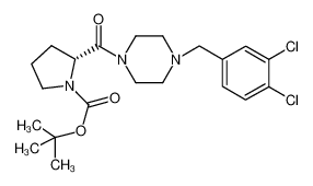 2(R)-[4-(3,4-dichlorobenzyl)piperazin-1-ylcarbonyl]-N-(tert-butoxycarbonyl)pyrrolidine CAS:389124-67-8 manufacturer & supplier