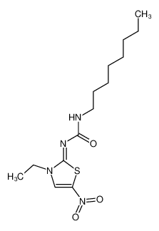 (3-ethyl-5-nitro-3H-thiazol-2-ylidene)-octyl-urea CAS:38913-90-5 manufacturer & supplier