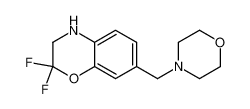 2,2-Difluoro-7-(4-morpholinylmethyl)-3,4-dihydro-2H-1,4-benzoxazine CAS:389134-43-4 manufacturer & supplier