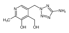 5-((5-amino-2H-tetrazol-2-yl)methyl)-4-(hydroxymethyl)-2-methylpyridin-3-ol CAS:389136-88-3 manufacturer & supplier