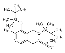 5-(azidomethyl)-3-((tert-butyldimethylsilyl)oxy)-4-(((tert-butyldimethylsilyl)oxy)methyl)-2-methylpyridine CAS:389137-13-7 manufacturer & supplier