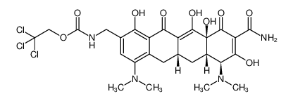 2,2,2-trichloroethyl (((5aR,6aS,7S,10aS)-9-carbamoyl-4,7-bis(dimethylamino)-1,8,10a,11-tetrahydroxy-10,12-dioxo-5,5a,6,6a,7,10,10a,12-octahydrotetracen-2-yl)methyl)carbamate CAS:389139-97-3 manufacturer & supplier