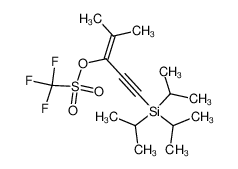 trifluoromethanesulfonic acid 2-methyl-1-triisopropylsilanylethynyl-propenyl ester CAS:389141-78-0 manufacturer & supplier