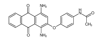 N-[4-(1,4-Diamino-9,10-dioxo-9,10-dihydro-anthracen-2-yloxy)-phenyl]-acetamide CAS:38920-06-8 manufacturer & supplier