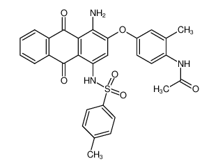 N-{4-[1-Amino-9,10-dioxo-4-(toluene-4-sulfonylamino)-9,10-dihydro-anthracen-2-yloxy]-2-methyl-phenyl}-acetamide CAS:38920-16-0 manufacturer & supplier