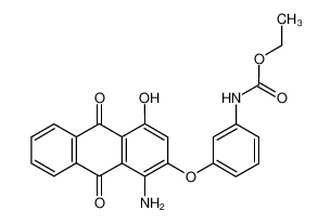 [3-(1-Amino-4-hydroxy-9,10-dioxo-9,10-dihydro-anthracen-2-yloxy)-phenyl]-carbamic acid ethyl ester CAS:38920-19-3 manufacturer & supplier