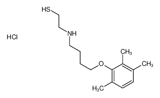 2-[4-(2,3,6-trimethylphenoxy)butylamino]ethanethiol,hydrochloride CAS:38920-70-6 manufacturer & supplier