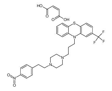 10-(3-{4-[2-(4-Nitro-phenyl)-ethyl]-piperazin-1-yl}-propyl)-2-trifluoromethyl-10H-phenothiazine; compound with (Z)-but-2-enedioic acid CAS:3893-62-7 manufacturer & supplier