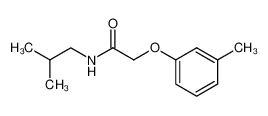 N-Isobutyl-m-tolyloxyacetamid CAS:3893-85-4 manufacturer & supplier