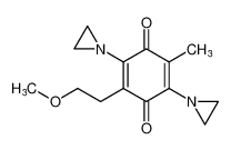 2,5-di(aziridin-1-yl)-3-(2-methoxyethyl)-6-methylcyclohexa-2,5-diene-1,4-dione CAS:38931-29-2 manufacturer & supplier